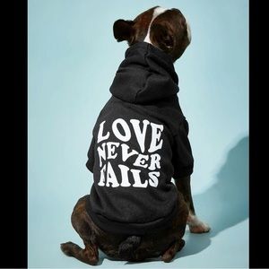 New ‘Doggie & Me’ Matching Corinthians ‘Love Never Fails’ Hoodie Pullover Shirt